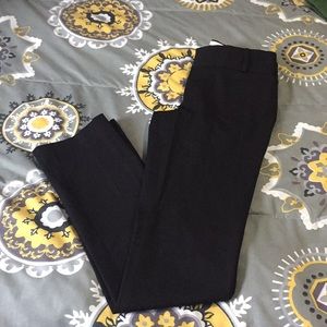 Beautiful black flat front dress pants